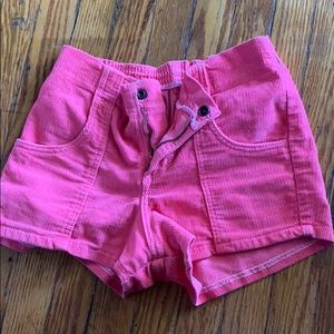 High waist shorts